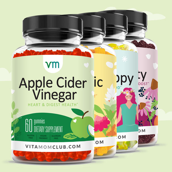 Apple Cider Vinegar + Immunity + Turmeric + Hello Happy