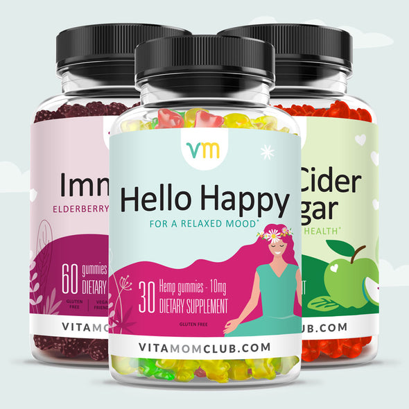 Hello Happy + Immunity + Apple Cider Vinegar